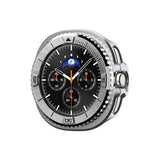 Spigen Bezel Tune Pro Pilot Cover for Samsung Galaxy Watch 8 Classic 46mm - Silver
