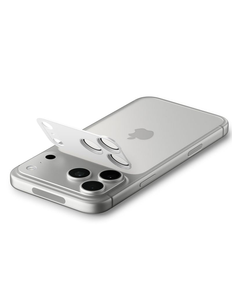 Spigen Optik Pro XL Camera Lens Glass for iPhone 17 Pro - Silver