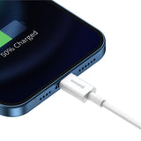 Baseus Superior-serien Kabel USB til Lightning, 2,4A, 0,25m (hvid)