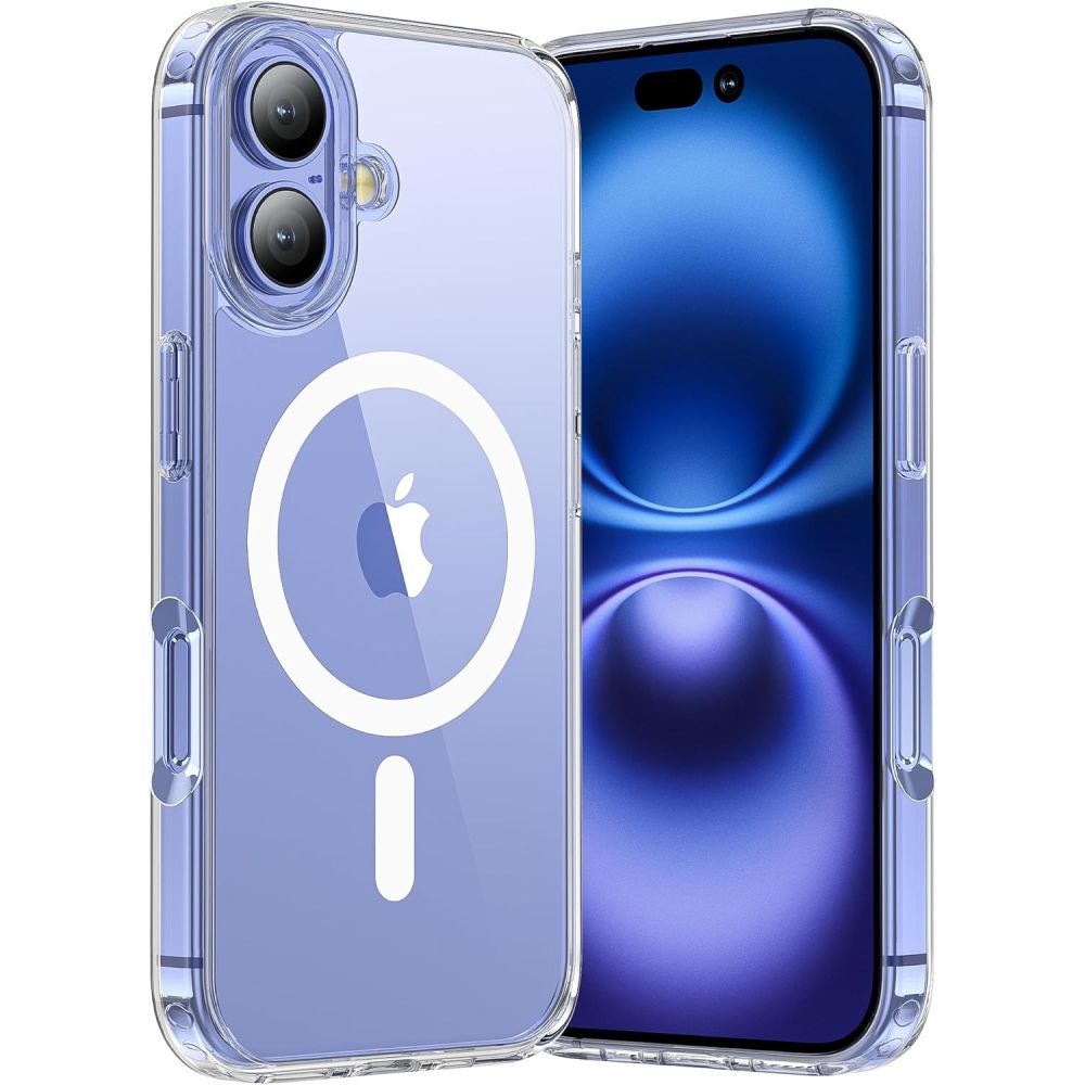 TP Flex MagSafe Case til iPhone 16 - Gennemsigtig