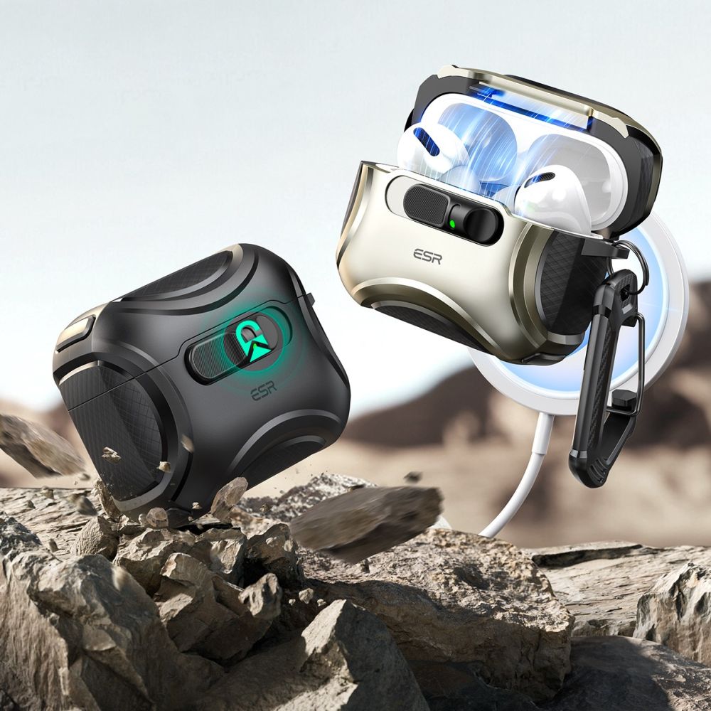 ESR Cyber FlickLock MagSafe Case for AirPods Pro 3 - Black