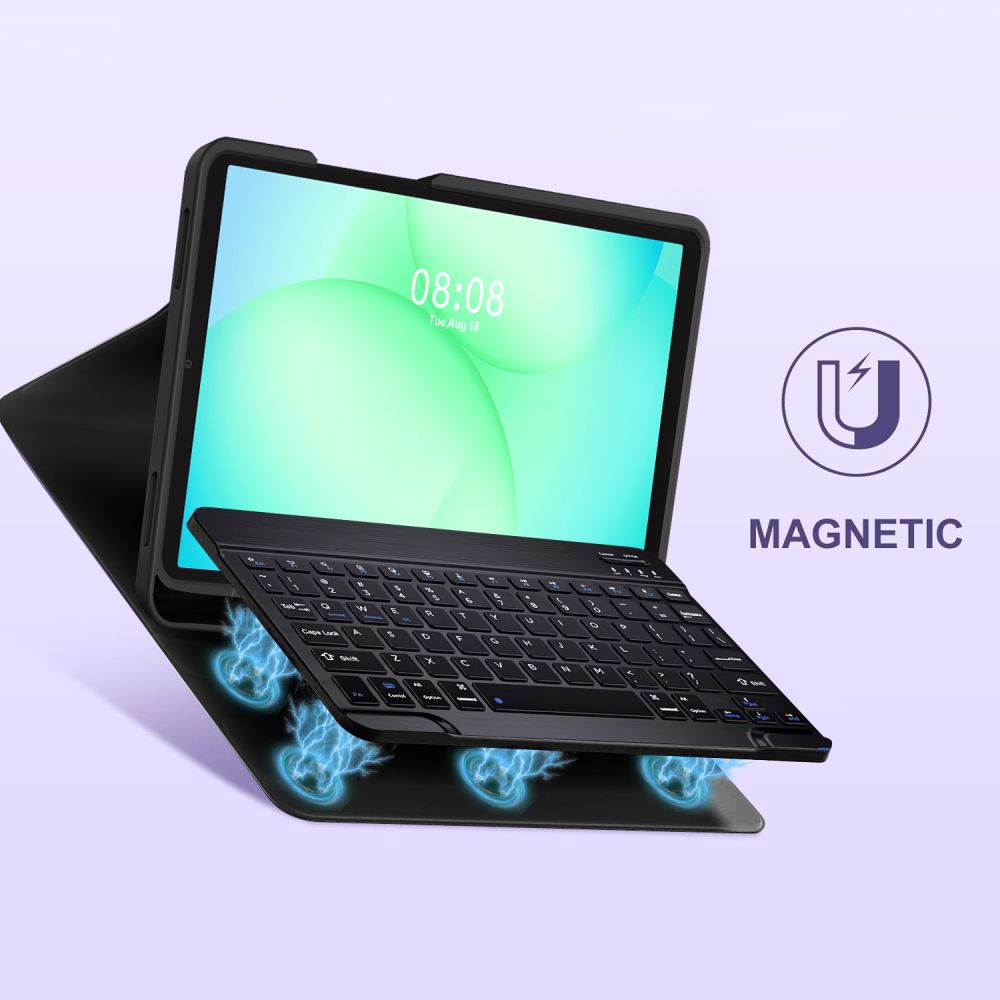 Tech- Protect SC Pen Case til Samsung Galaxy Tab A9 / A11 8.7 X110 / X115 / X133 / X135 - sort