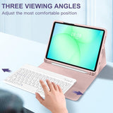 Tech-Protect SC Pen Case til Samsung Galaxy Tab A9 / A11 8.7 X110 / X115 / X133 / X135 - Pink