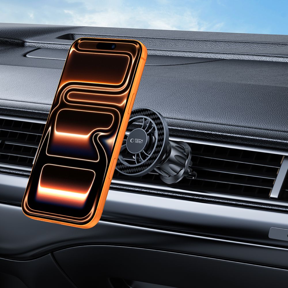Tech-Protect N56 Magnetisk MagSafe Car Air Vent Mount - sort