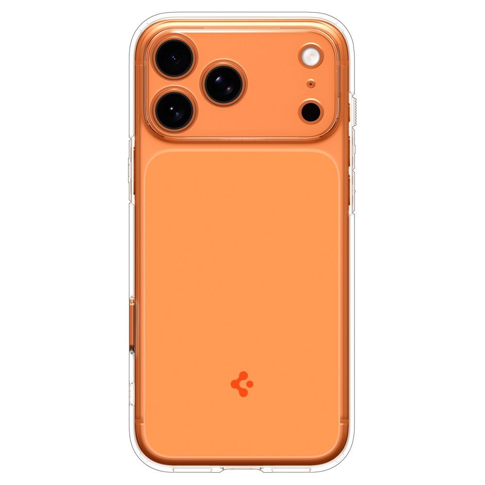 Spigen Thin Fit MagSafe Case for iPhone 17 Pro - Transparent Orange