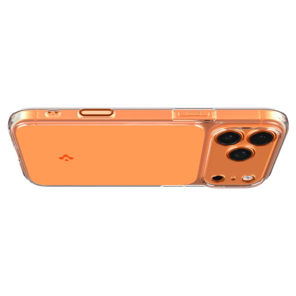 Spigen Thin Fit MagSafe Case for iPhone 17 Pro - Transparent Orange