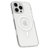 Spigen Thin Fit MagSafe Case for iPhone 16 Pro Max - Clear and White