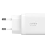 Spigen Essential EE472EU 2-port USC-C 47W wall charger - white