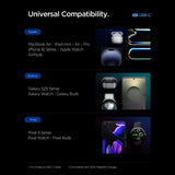 Spigen Essential EE472EU 2-port USC-C 47W wall charger - white