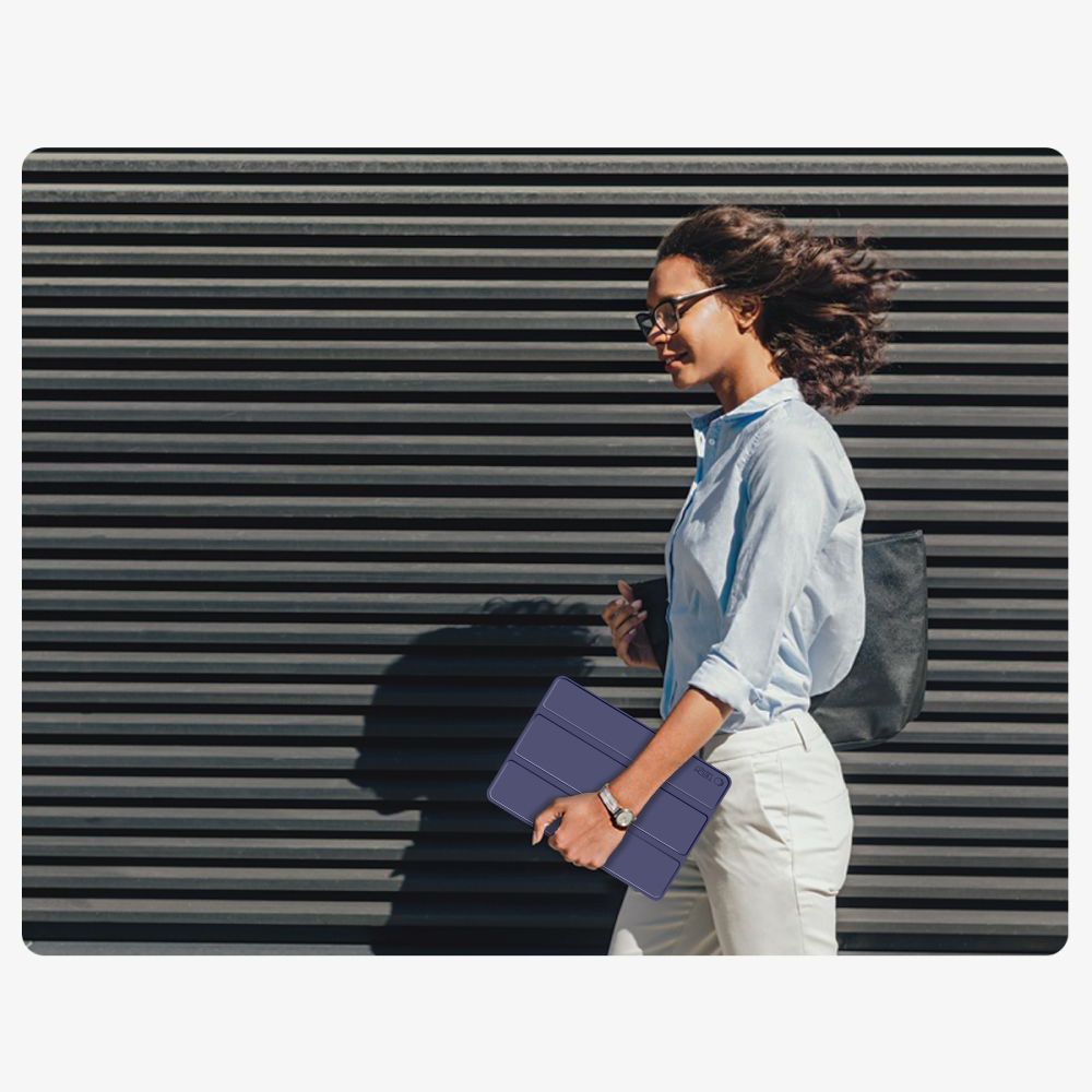 TechProtect SmartCase til Samsung Galaxy Tab A9+ / A11+ Plus 11.0 X210 / X215 / X216 / X230 / X235 / X236 - Navy Blue