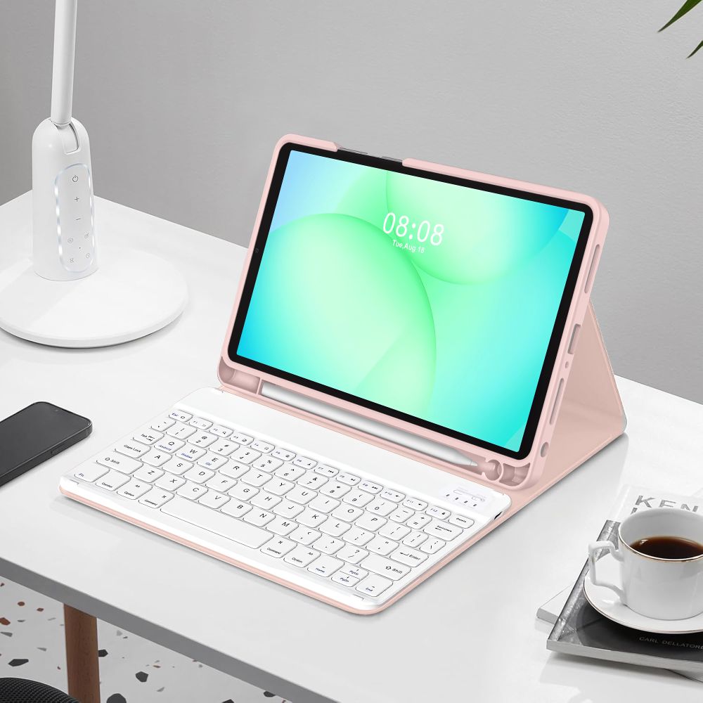 Tech-Protect SC Pen Case til Samsung Galaxy Tab A9+ / A11+ Plus 11.0 X210 / X215 / X216 / X230 / X235 / X236 - Pink