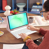 Tech-Protect SC Pen Case til Samsung Galaxy Tab A9+ / A11+ Plus 11.0 X210 / X215 / X216 / X230 / X235 / X236 - Pink