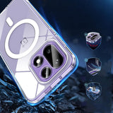 Tech-Protect Flexair Hybrid MagSafe Case til OnePlus 15 - Gennemsigtig