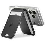 Spigen Slim Fold Tripod Wallet S314-2 MagSafe Magnetisk Telefonkasse - sort