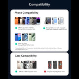 ESR OmniLock Qi2.2 Magnetic MagSafe Car Air Vent Mount - Black