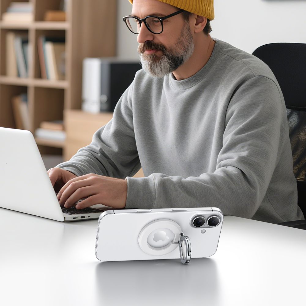 Tech-Protect MMR500 MagSafe Telefonholder - hvid