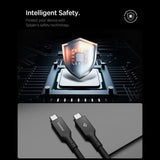 Spigen EB10010CC 100W 100 cm Cable - Black