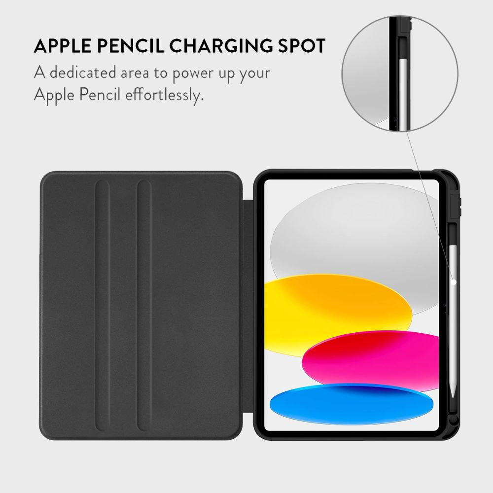 Tech-Protect Lamano-foder for iPad 10.9  10 / 2022 / 11  11 / 2025 - brun og sort