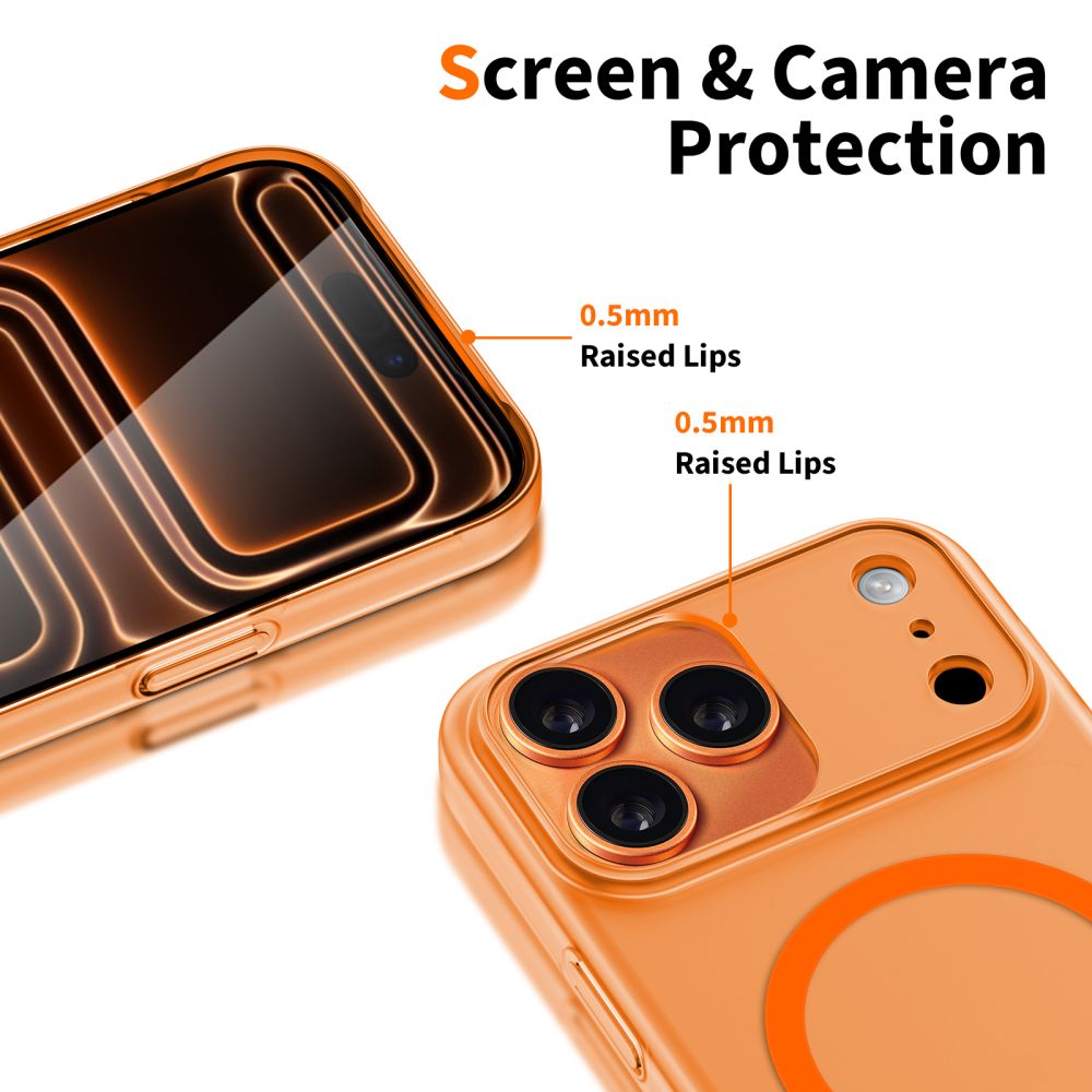 Tech-Protect Magslim MagSafe Case til iPhone 17 Pro - Orange