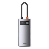 Hub 4in1 Baseus Metal Gleam Series, USB-C til USB 3.0 + USB 2.0 + HDMI + USB-C PD