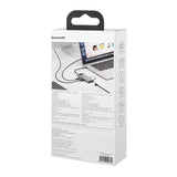 Hub 6in1 Baseus Metal Gleam Series, USB-C til 3x USB 3.0 + HDMI + USB-C PD + Ethernet RJ45