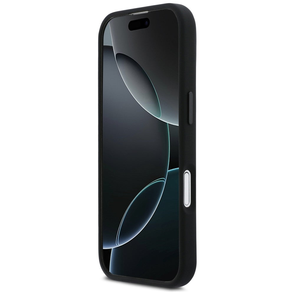 BMW M Silicon Horizontal Line MagSafe Case for iPhone 17 - Black