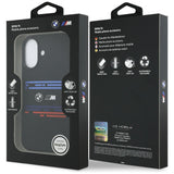 BMW M Silicon Horizontal Line MagSafe Case for iPhone 17 - Black