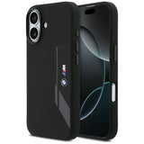 BMW M Silicon Vertical Logo MagSafe Case for iPhone 17 - Black