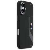 BMW M Silicon Vertical Logo MagSafe Case for iPhone 17 - Black
