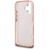 Karl Lagerfeld IML Aquarelle Choupette & Logo iPhone 16 Case - Pink