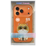 Nimmy Cool&Cute 2.0 Cat Case for iPhone 17 Pro Max - Orange