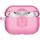 Uniq Glase Pro Case for AirPods Pro 3 Lock Case - Transparent Pink