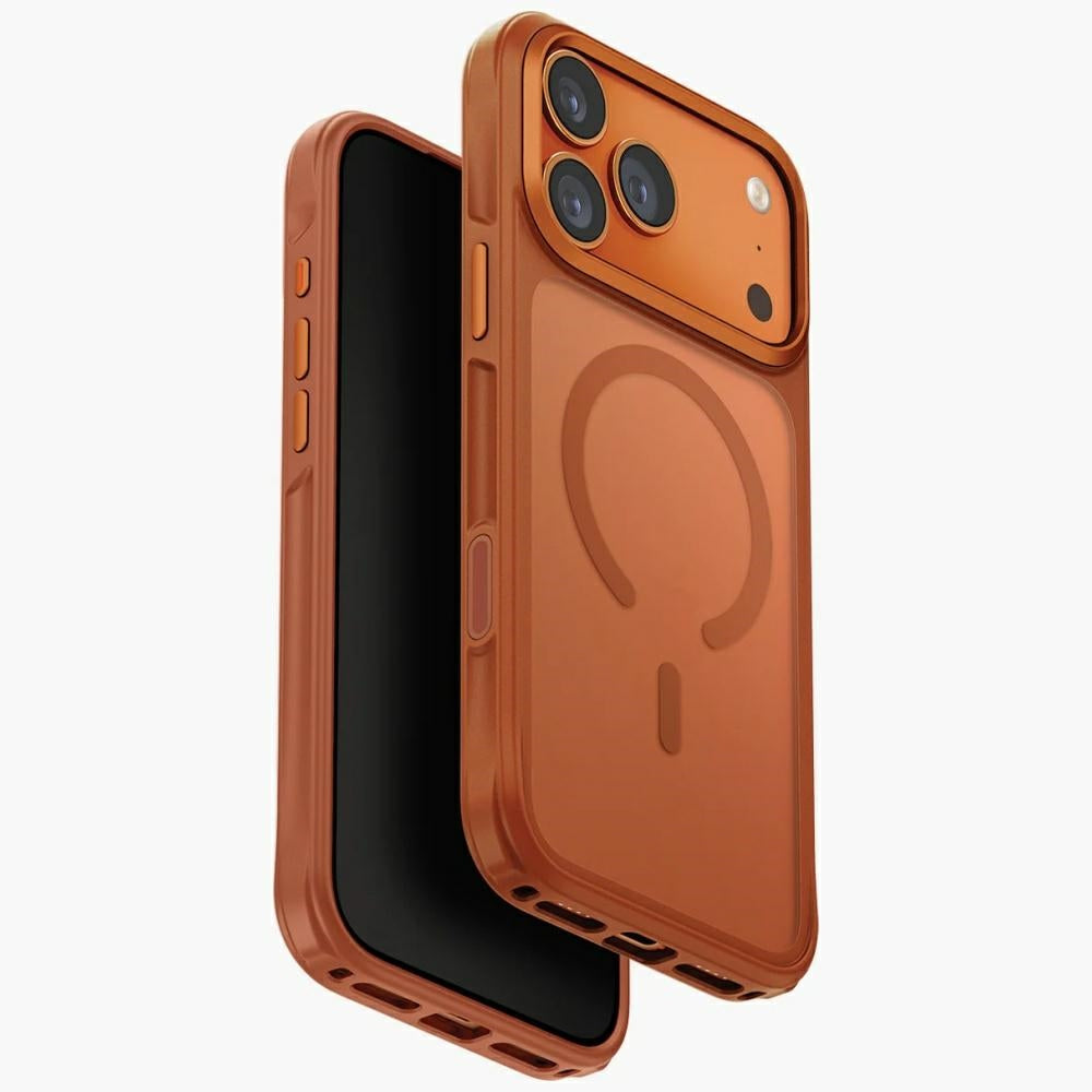 Uniq Veren iPhone 17 Pro Max Magclick Charging Case - Orange