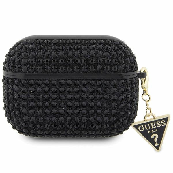 Guess Rhinestone Triangle AirPods Pro Case - sort