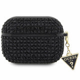 Guess Rhinestone Triangle AirPods Pro Case - sort