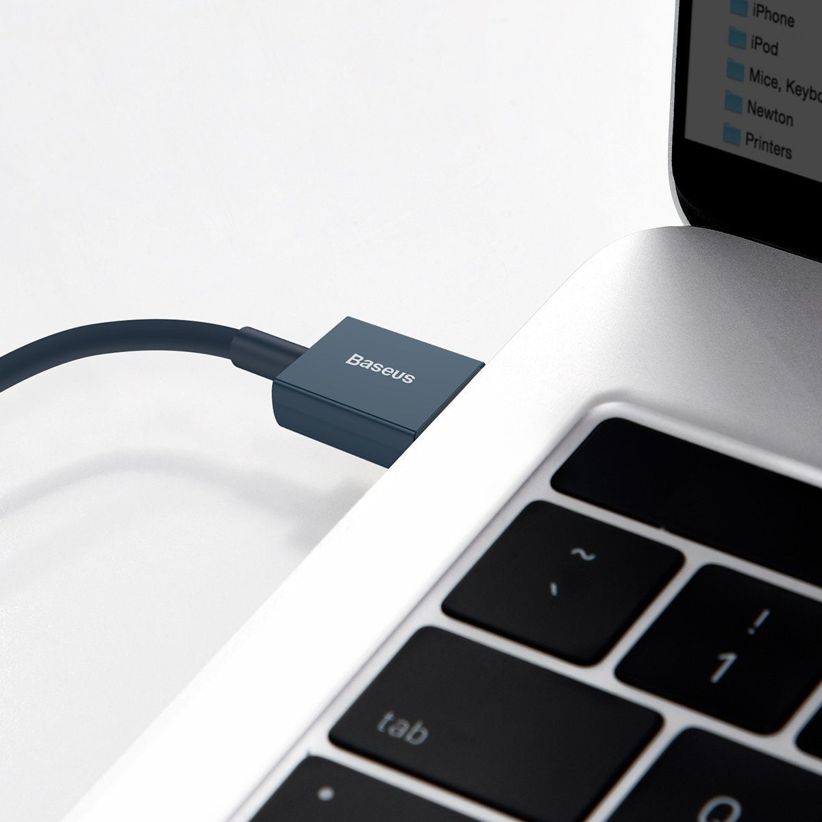 Baseus Superior-serien Kabel USB til iP 2.4A 1m (blå)