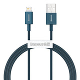 Baseus Superior-serien Kabel USB til iP 2.4A 1m (blå)