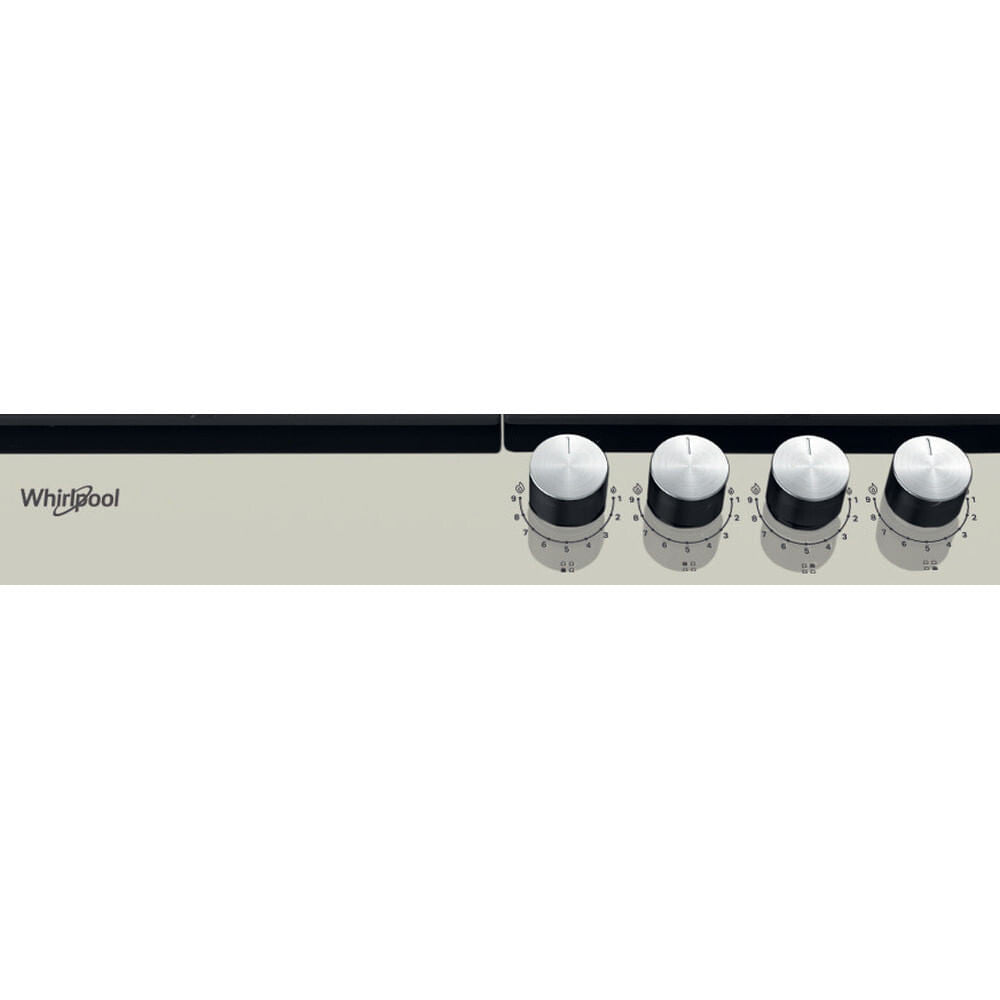 Whirlpool AKTL 629/S Sølv Indbygget Gaskomfur 4 zone(s)