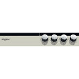 Whirlpool AKTL 629/S Sølv Indbygget Gaskomfur 4 zone(s)
