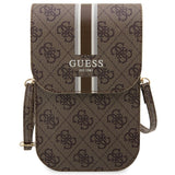 Guess 4G Stripe håndtaske - brun