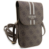 Guess 4G Stripe håndtaske - brun