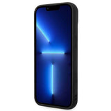 Karl Lagerfeld Puffy Ikonik Pin Case til iPhone 14 / 15 / 13 - sort