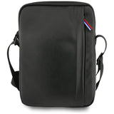 BMW Carbon Pockets & Metal Logo 10" Tablet Bag - Black
