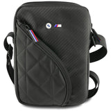 BMW Carbon Pockets & Metal Logo 8" Tablet Bag - Black