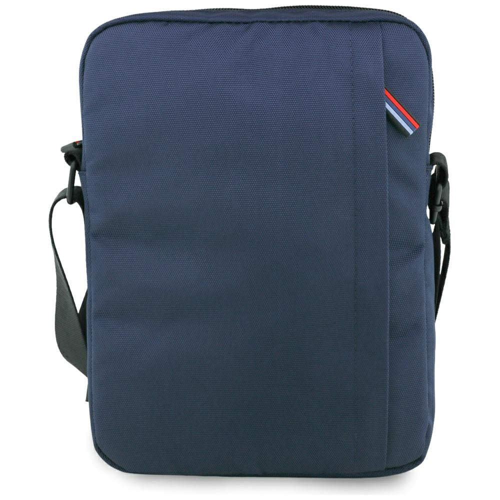 BMW Nylon Pockets & Metal Logo 10" Tablet Bag - Navy Blue