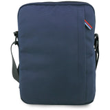 BMW Nylon Pockets & Metal Logo 10" Tablet Bag - Navy Blue