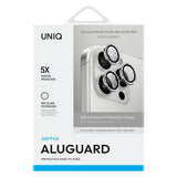 Uniq Optix Camera Lens Glass for iPhone 16 Pro / 16 Pro Max - Silver