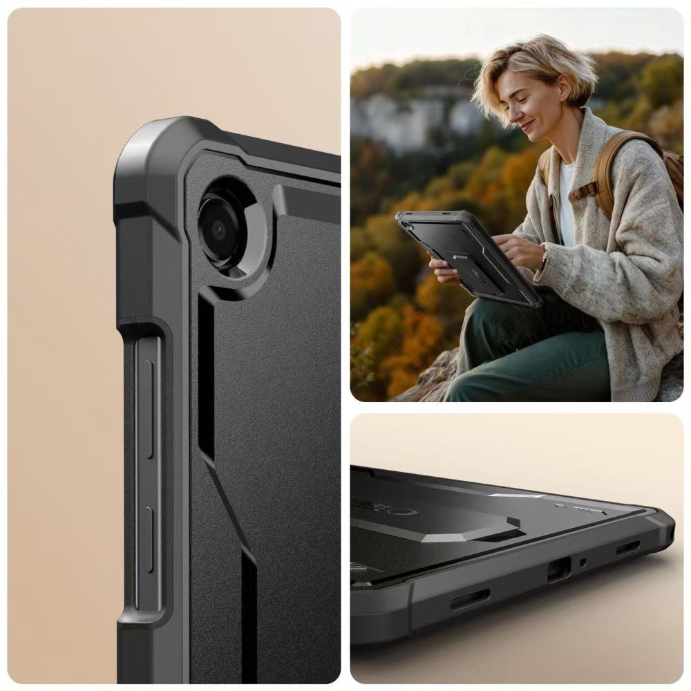 Tech-Protect Kevlar Pro Case til Samsung Galaxy Tab A9+ / A11+ - sort
