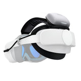 BoboVR P4U hovedrem med batteri til PICO 4 Ultra og Ultra Enterprise - hvid og sort