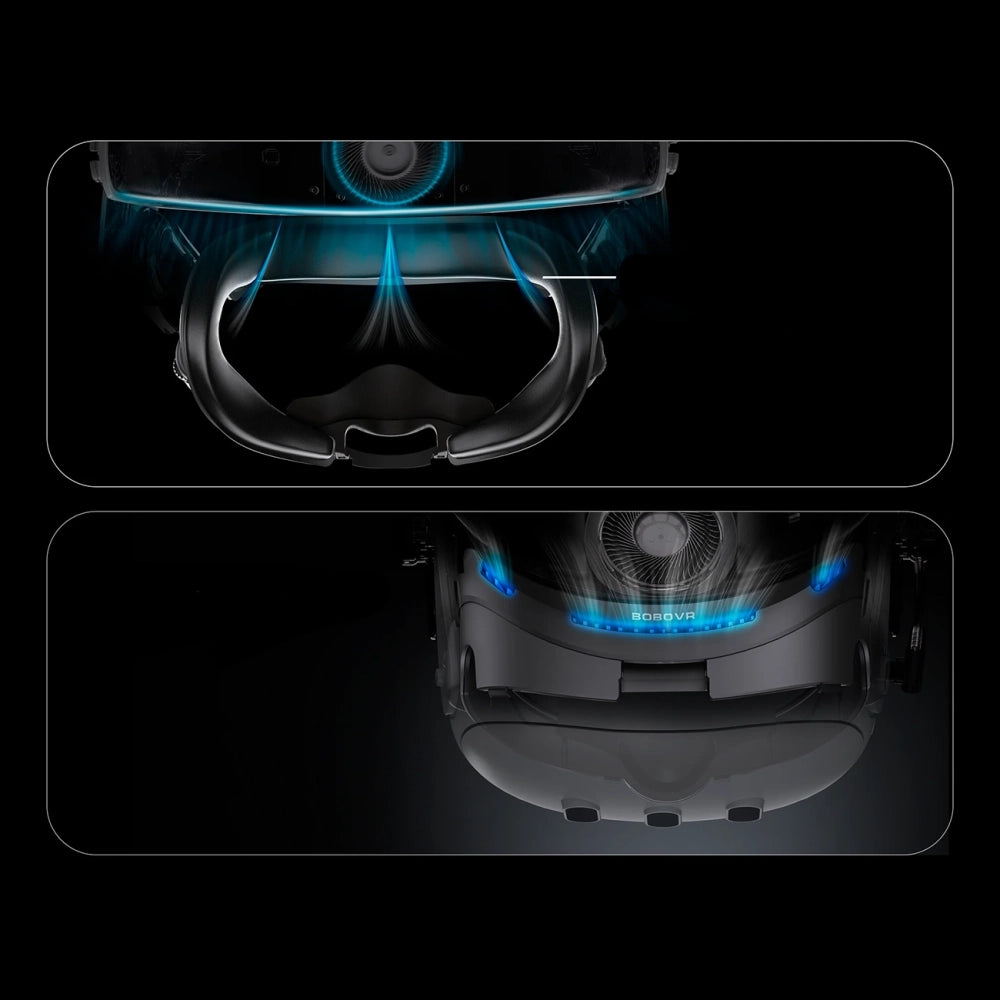 BoboVR F3 Face Interface for Meta Quest 3 - Black